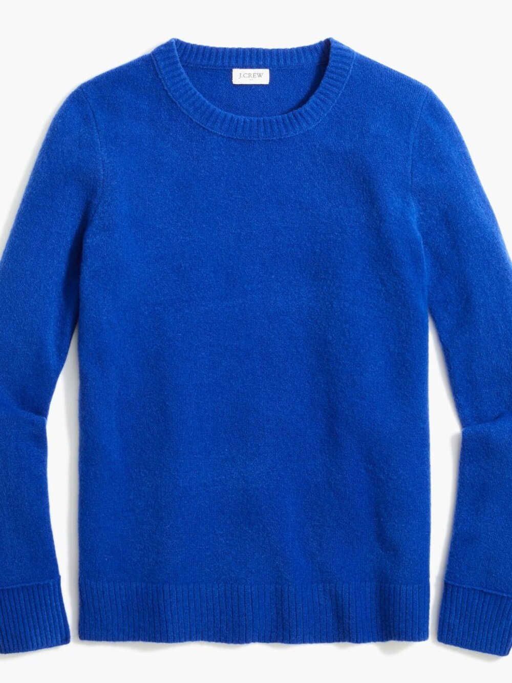 J. Crew Crewneck Extra Soft Sweater - Royal Blue - NWT